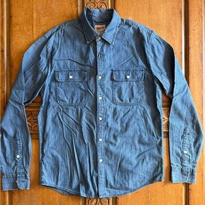 Levi's Classic Blue Denim Shirt
